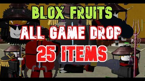 Blox fruits drop rate