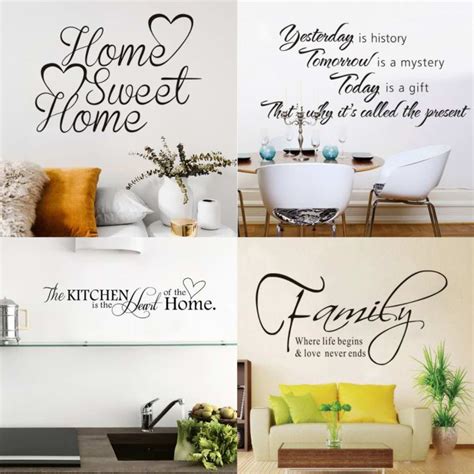 Wall Sticker Quotes Sentences Home Decor For School Company Office ...