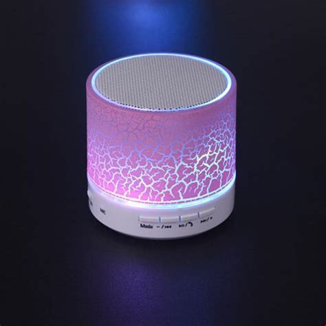 Portable Mini Bluetooth Speakers Wireless Hands Free LED Speaker With ...