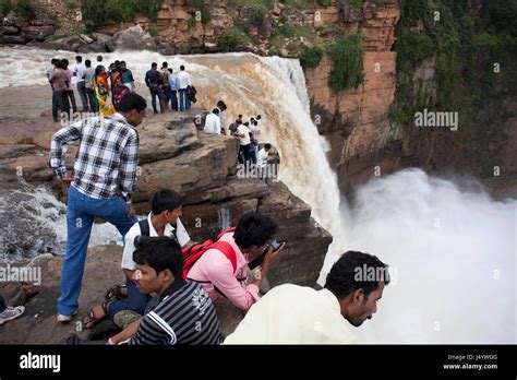 Waterfall in gokak, karnataka, india, asia Stock Photo - Alamy