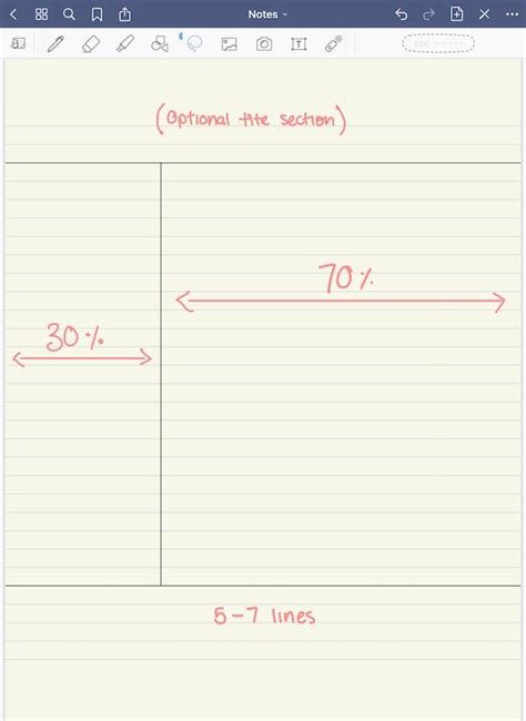 Notability template iPad Notebook Digital Notes Digital Cornell ...