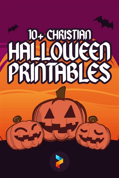 Christian Halloween - 20 Free PDF Printables | Printablee