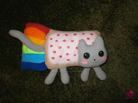 Nyan Cat plushie by Ishtar-Creations on DeviantArt