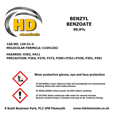 Benzyl Benzoate: Uses and Applications - Blog - HD Chemicals LTD