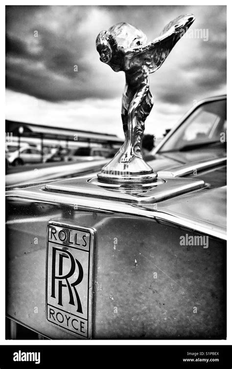 Rolls Royce Emblem and The Spirit of Ecstasy Stock Photo - Alamy