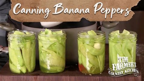 CANNING BANANA PEPPERS | How-To Can/Preserve Banana Peppers - YouTube in 2020 | Stuffed banana ...