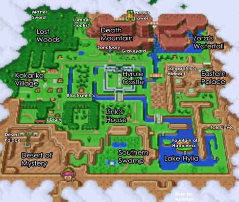 Maps - The Legend of Zelda: A Link to the Past Wiki Guide - IGN