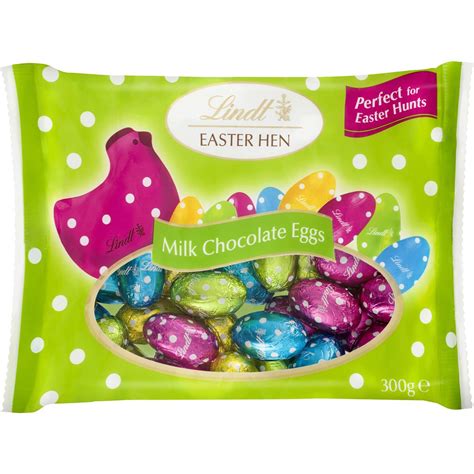 Lindt Mini Solid Milk Chocolate Easter Eggs - Dinkum