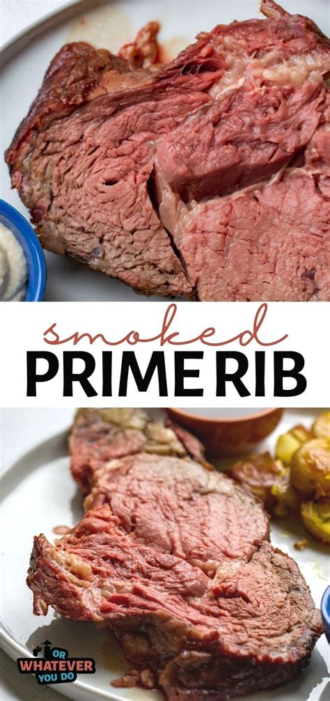 Traeger Prime Rib Roast | Recipe | Smoked prime rib, Cooking prime rib ...