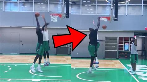 Tacko Fall DUNKING ON & EXPOSING Teammates AT Celtics Practice | PURE ...