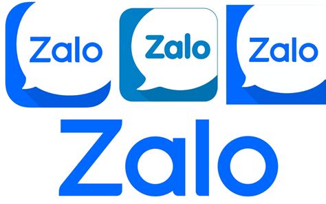 4 Mẫu Logo Zalo Vector AI, CDR, EPS, SVG, PSD, PNG, PDF mới nhất