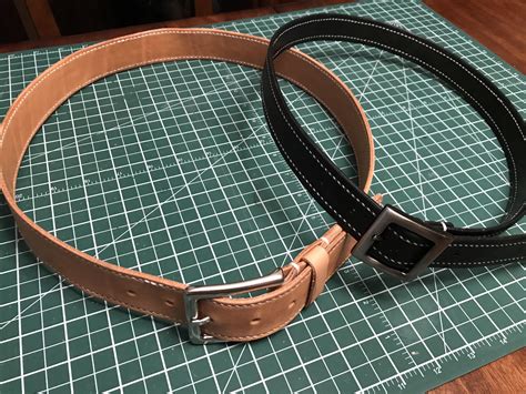 Veg tan belts : r/Leathercraft