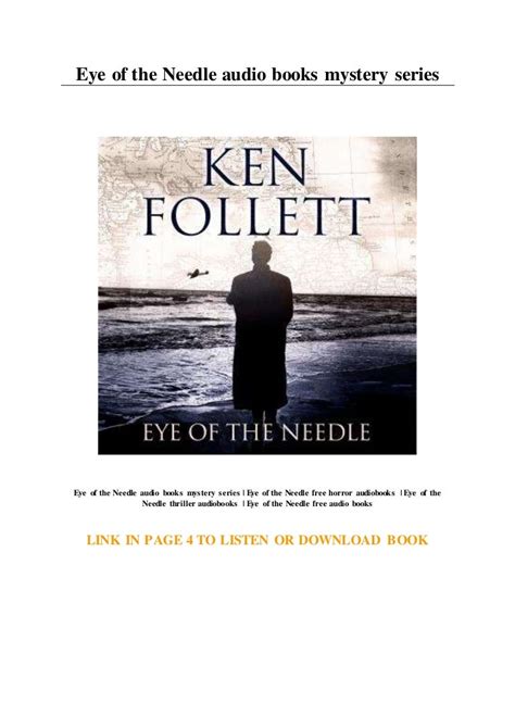 Eye Of The Needle Book Amazon : Eye of the Needle: Amazon.co.uk: Ken Follett ... / Buy eye of ...