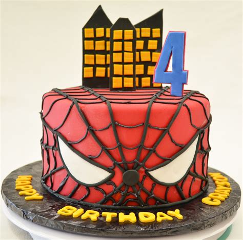 Kids Bday Spider Man Theme Cake | Cake, Themed cakes, Cupcake cakes