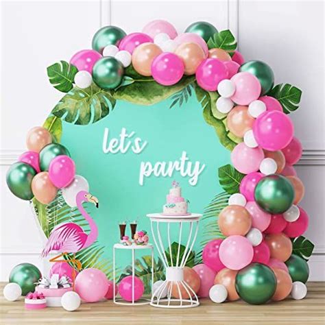 Baby Shower Balloon Decorations, Tropical Party Decorations, Balloon ...