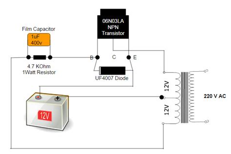 6 Volt Inverter Circuit Diagram