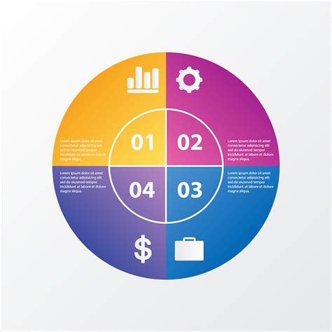 Premium Vector | Graph data chart template