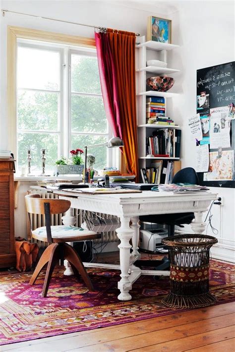 28+ Powerful Boho Chic Home Office Design Ideas | Home office design, Home, Home decor