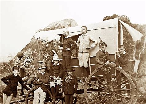 A Boer family, Victorian period. Date: late 19th century