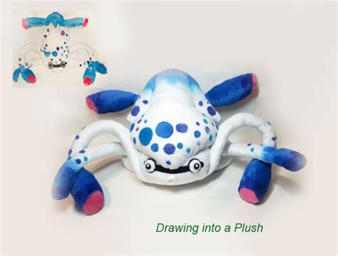 Custom Plush Just Like Gooper Blooper Render Octopus Inspired, Funmade ...