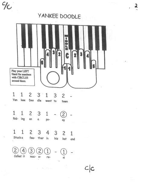 Miss Jacobson's Music: EASY KEYBOARD #1: MELODY SONGS BY FRAME and ...