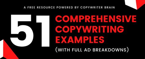 51 Comprehensive Copywriting Examples (With Full Ad Breakdowns)