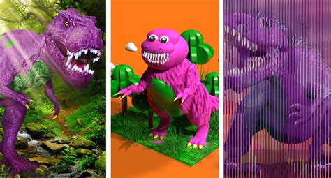 Experts analyze Barney the dinosaur's makeover