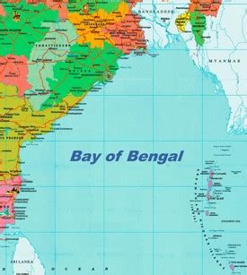 Bay of Bengal Maps | Maps of Bay of Bengal