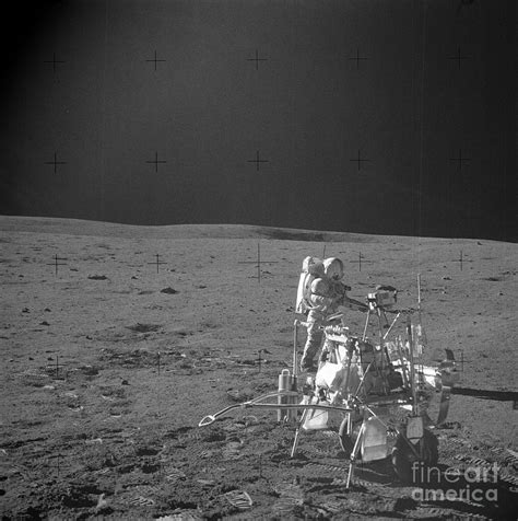 Alan Shepard On Moon Photograph by Nasa