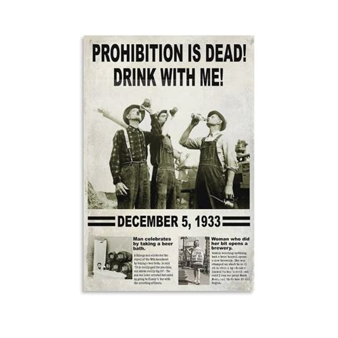 Prohibition Poster