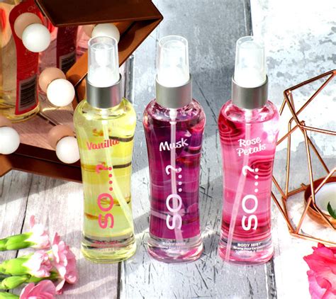 So...? Fragrance Mists Review