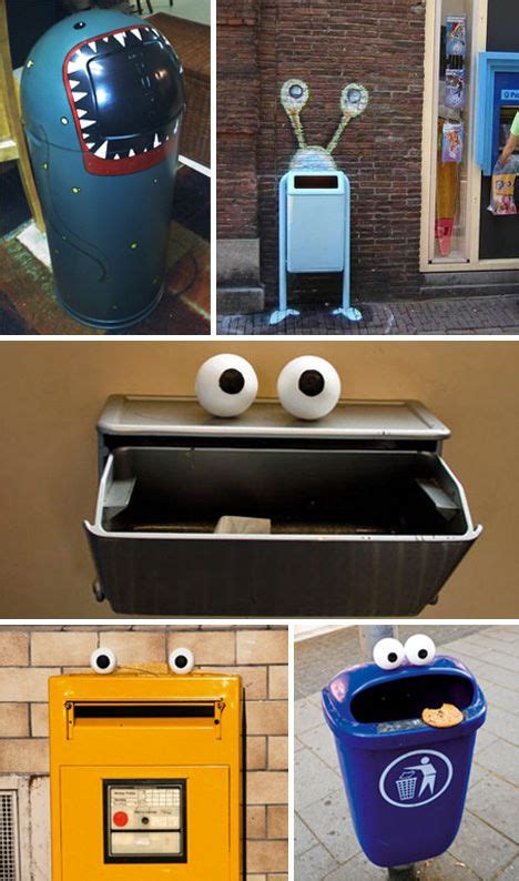 70 best images about Creative trash cans on Pinterest | Trash bins, Rain barrels and Street art