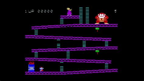 Donkey Kong - Colecovision - YouTube