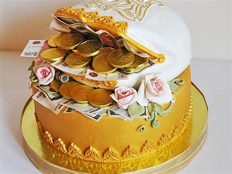 Money Cake by VsemTort Money Cake, Birthday Cake, Fancy, Desserts ...