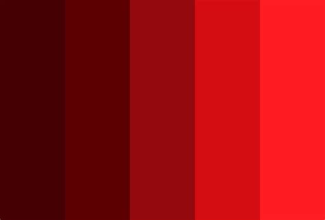 Color Palette With Red - Image to u