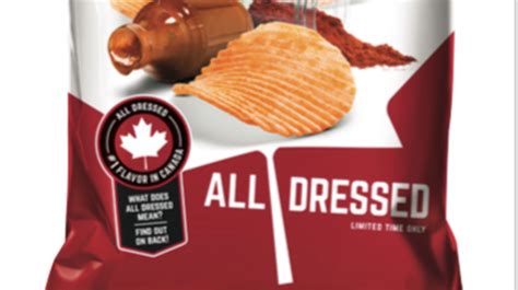 Canadian Cult-Favorite 'All Dressed' Chips Hit U.S. For Limited Time ...