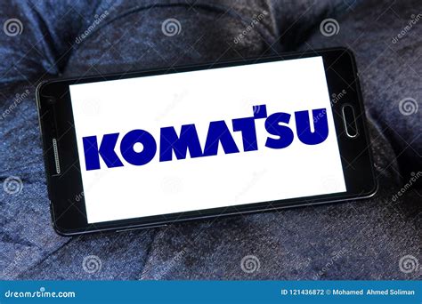 Komatsu Limited Company Logo Editorial Photography - Image of emblem, brands: 121436872