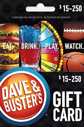 Amazon.com: Dave and Busters Gift Card $50: Gift Cards