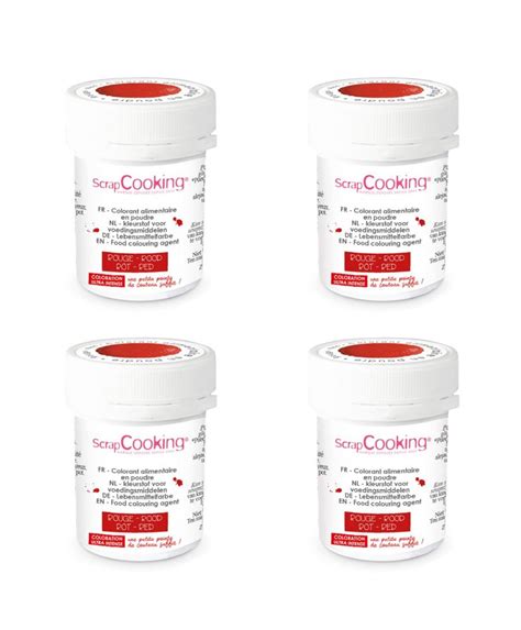 Food coloring powder 20 g - red