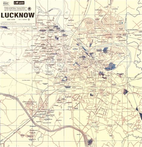 Lucknow City Map - Lucknow India • mappery