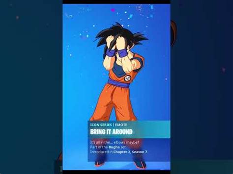 BRING IT AROUND - GOKU SKIN Showcase with All Fortnite Dances & Emotes! (Fortnite x Dragon Ball ...