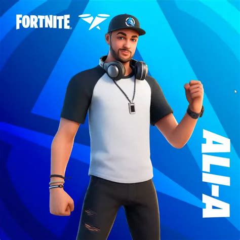 Ali-A ICON skin : r/FortNiteBR