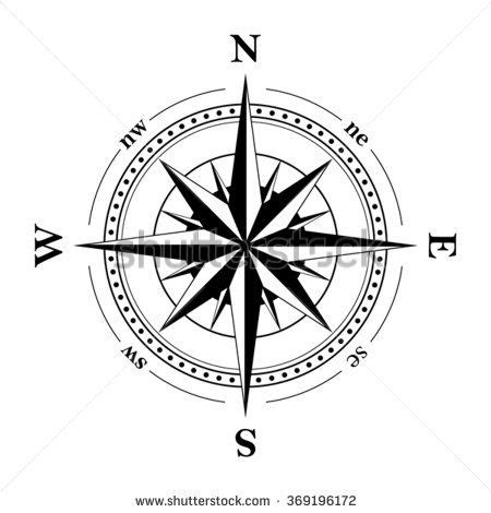 Compass navigation dial - highly detailed vector illustration ...