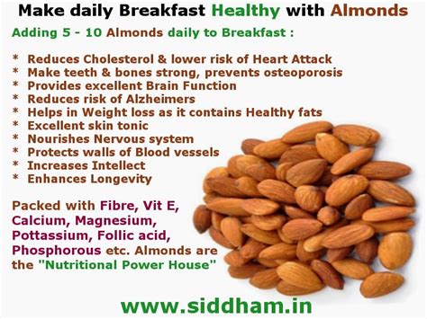 Top Health Benefits of Almonds | Health benefits of almonds, Almond benefits, Nutrition healthy ...