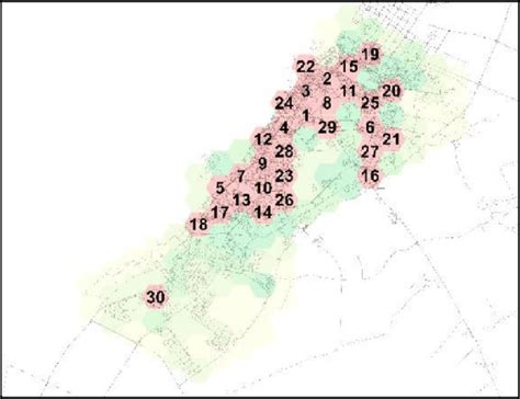 Top 30 Locations for EV Charger Stations (Lower Ranks Represent Higher ...