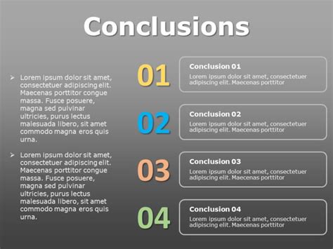 Conclusion Slide Powerpoint Examples - IMAGESEE