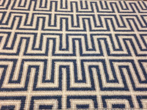 This "greek key" pattern is a new wool pattern carpet. Offered in a variety of colors. This ...