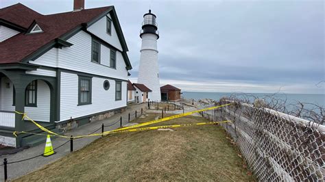 Storm damages iconic Maine lighthouse museum