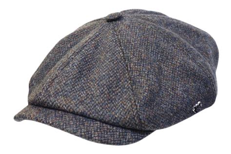 Eske Donegal English Tweed Paperboy Cap - Hills Hats