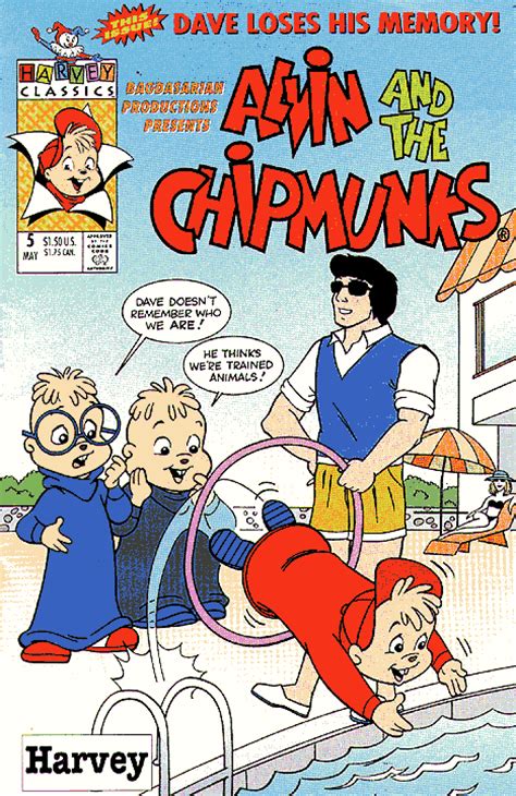 Alvin and the Chipmunks Vol 1 5 | Harvey Comics Database Wiki | FANDOM powered by Wikia